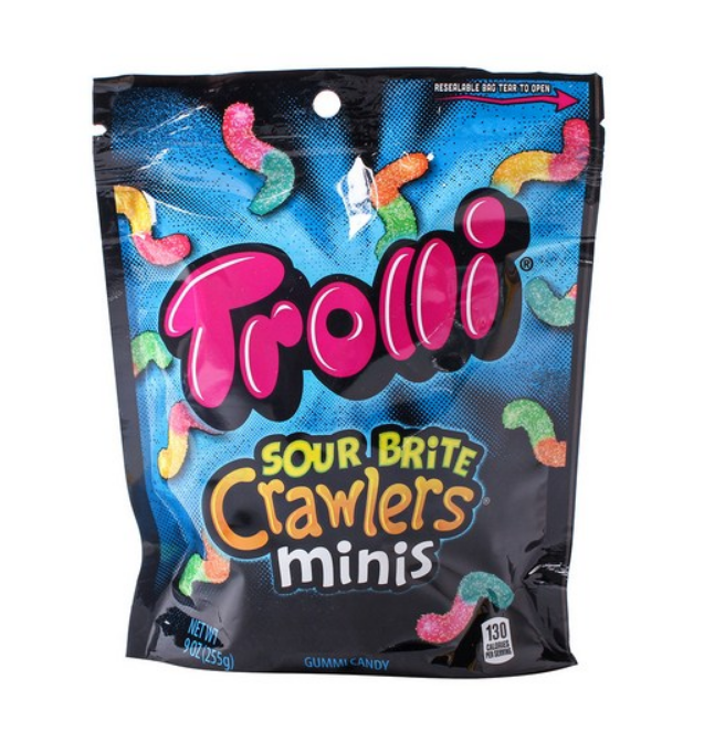 Trolli 트롤리 사워 브라이트 크롤러 미니 255g - 네이버최저가보다 78%할인! Trolli 트롤리 사워 브라이트 크롤러 미니 255g - 네이버최저가보다 78%할인!