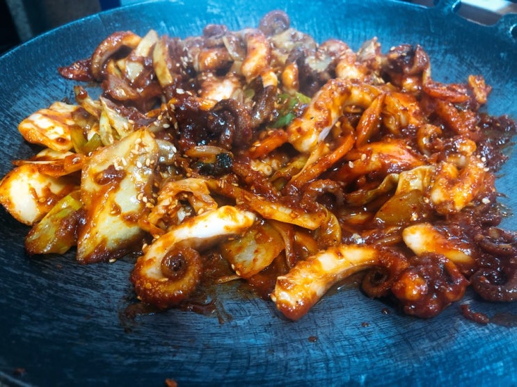  강남 논현역 쭈꾸미한상 저녁으로 쏘쏘~~