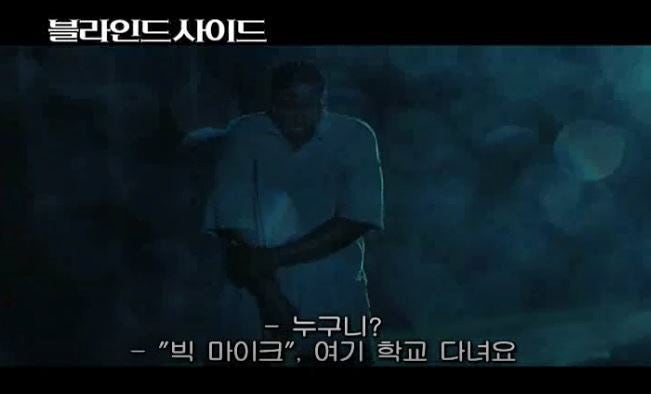 블라인드 사이드 The Blind Side 2009년개봉작 산드라 블록 퀸튼 아론 네이버 블로그