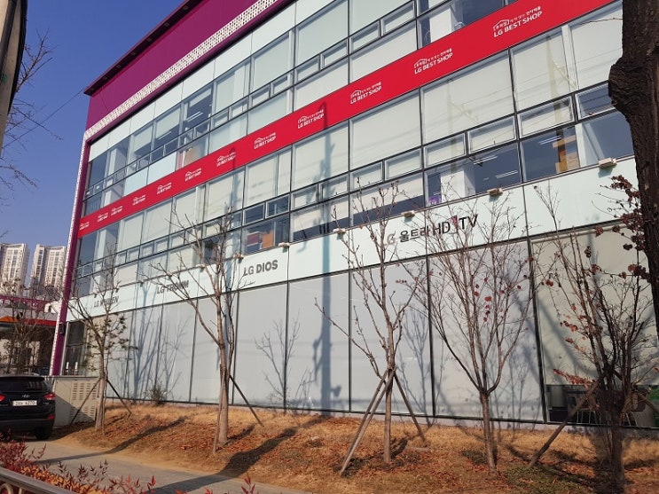  가전매장 롤스크린블라인드 제작설치