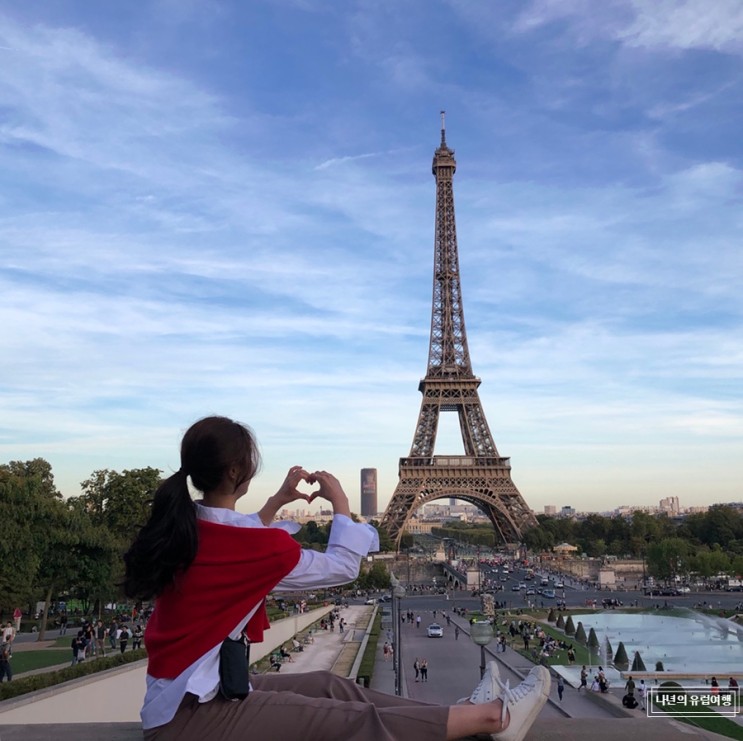 [유럽여행 파리] 여자혼자 파리여행 2박3일 코스 : 1일차 (에펠탑/센강야경)