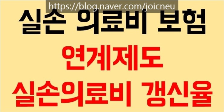  개인 실손의료비 실비보험 전환 제도 요약 정리!