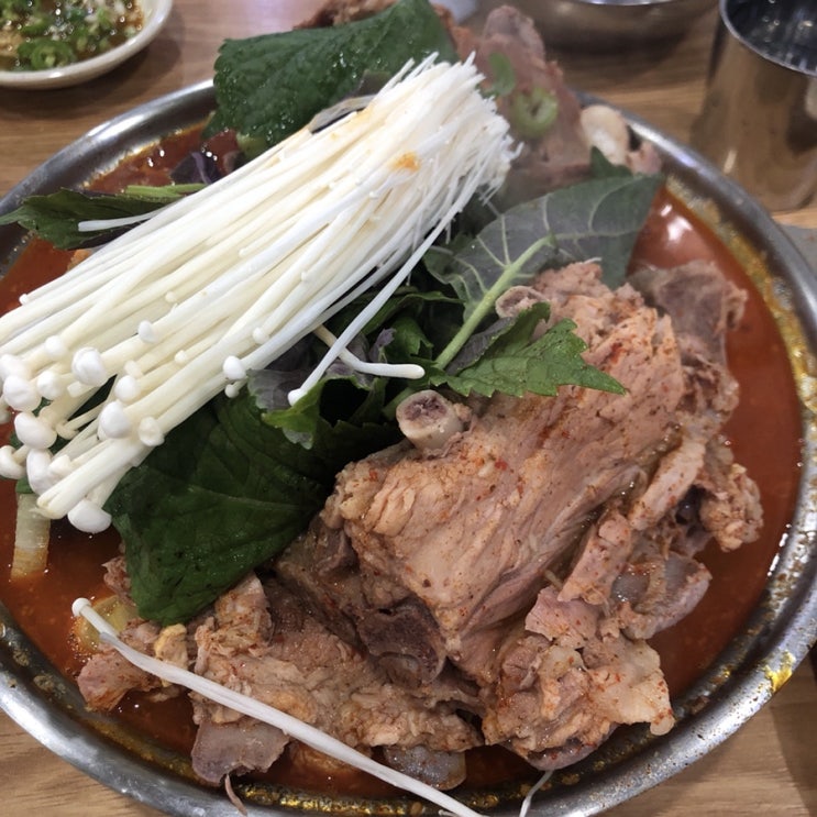 성수동맛집, 등산 후 성수소문난감자탕