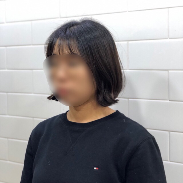  눈이부시게 한지민머리 단발c컬펌 정말 눈이부셔