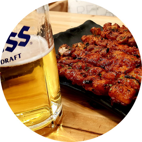  닭꼬치파는 원주기업도시맛집 "호수꼬치"