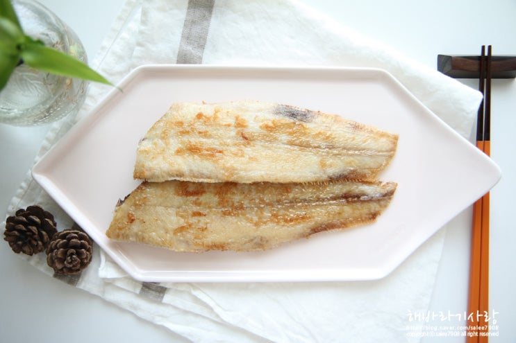  추억의 맛 박대구이 바삭하게 구웠죠^^