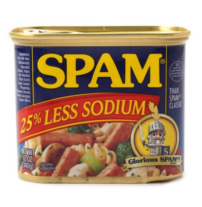 SPAM 소금 25%줄인 저염 스팸 - 네이버최저가보다 73%할인! SPAM 소금 25%줄인 저염 스팸 - 네이버최저가보다 73%할인!