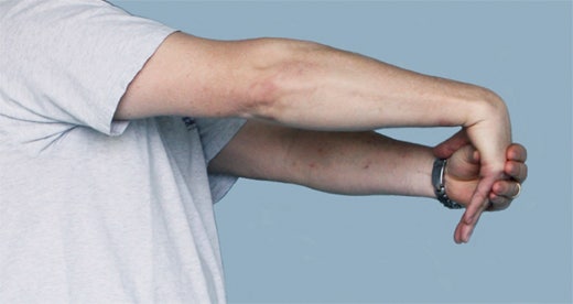 손목 신전근 스트레칭