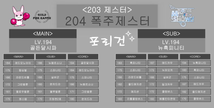  [미스터리]204 폭주제스터 믹스족보<2.0>