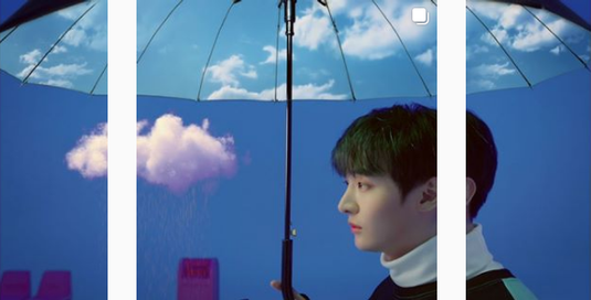 LM 소속사 인스타그램 피드 (feat. 윤지성)