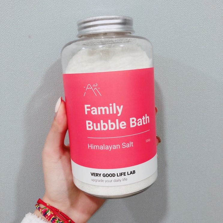  [거품입욕제] 바른일상연구소 패밀리 버블바스(히말라야소금)