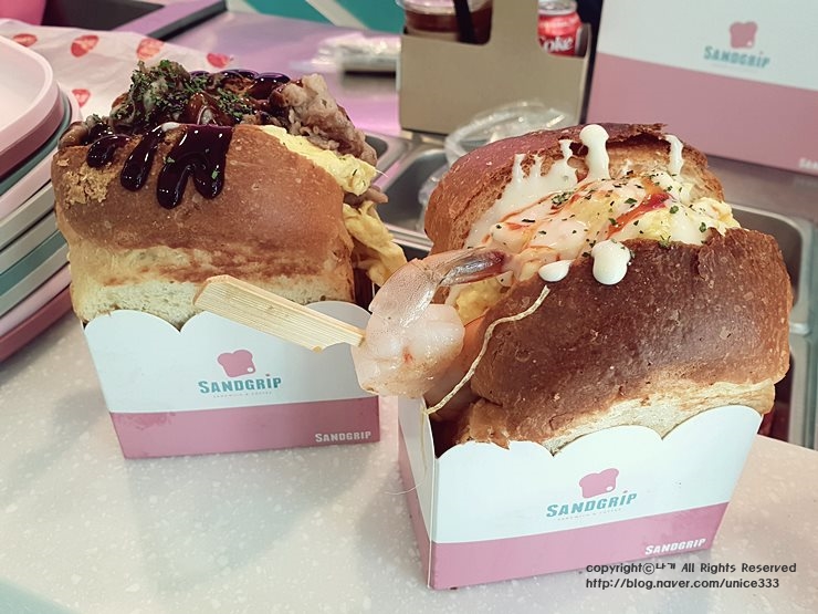  [안산 샌드위치] 다양한 토핑이 올라가서 골라먹는 재미가 있는 샌드그립 안산점!!