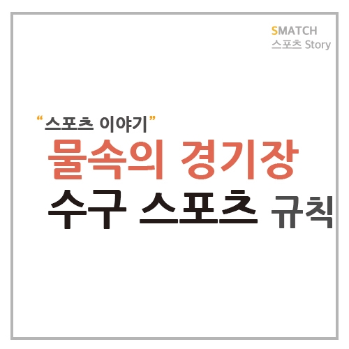  물속의 경기장 수구 스포츠 규칙
