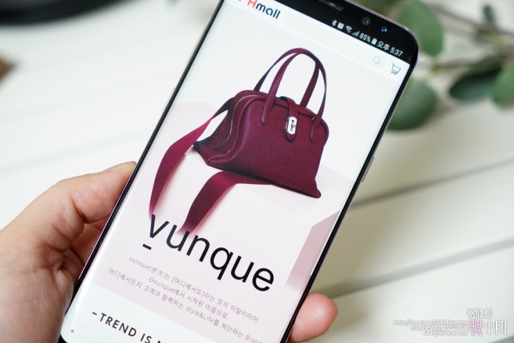 현대Hmall 쇼핑라이브 석정혜 디자이너의 분크(vunque)
