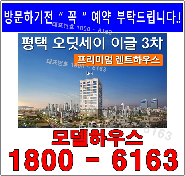  미군 렌탈하우스 평택 오딧세이 이글 3차 모델하우스~