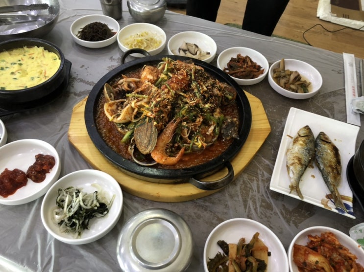  [부안 맛집/변산 맛집] 격포 맛집은 바로 이곳! 대왕해물찜 '대신수산횟집' 성공적