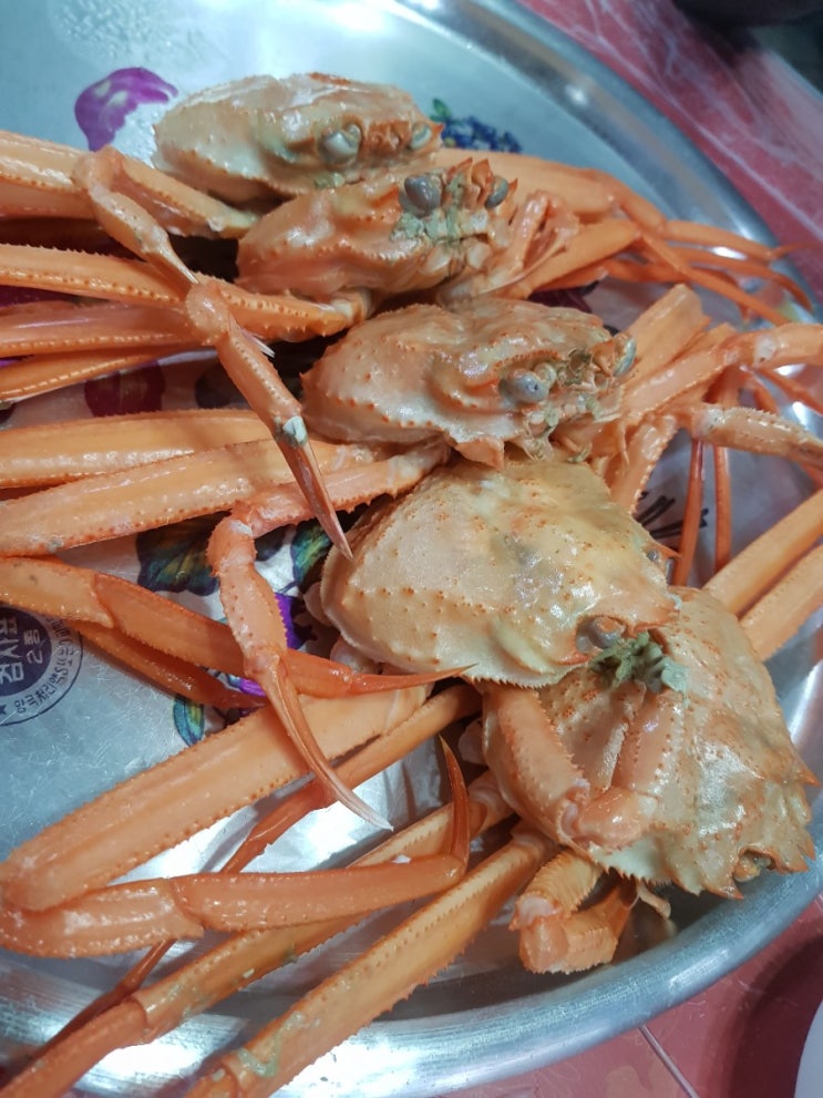  포항 문덕 홍게 무한리필 울진왕돌초!