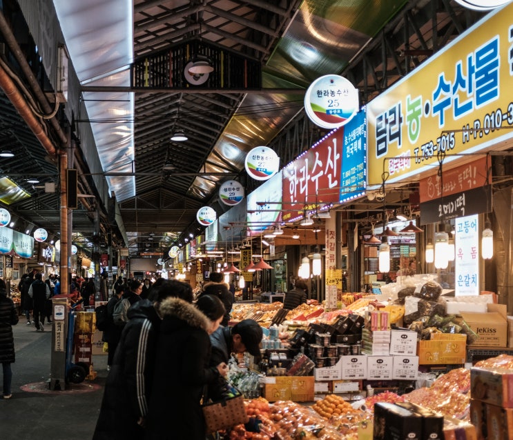  제주 재래시장 투어 : 동문시장 (Feat 서울 떡볶이, 흑돼지 바베큐)