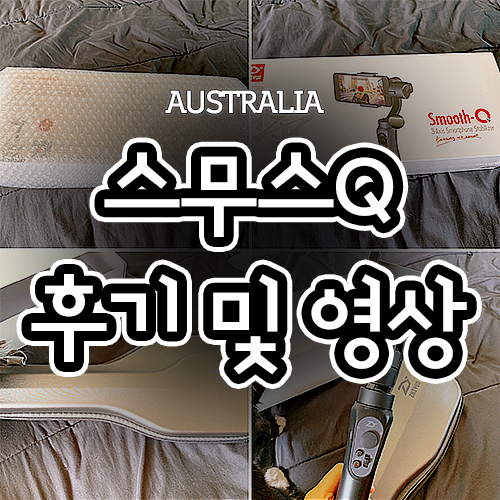  스무스큐SmoothQ 구매후기 및 영상