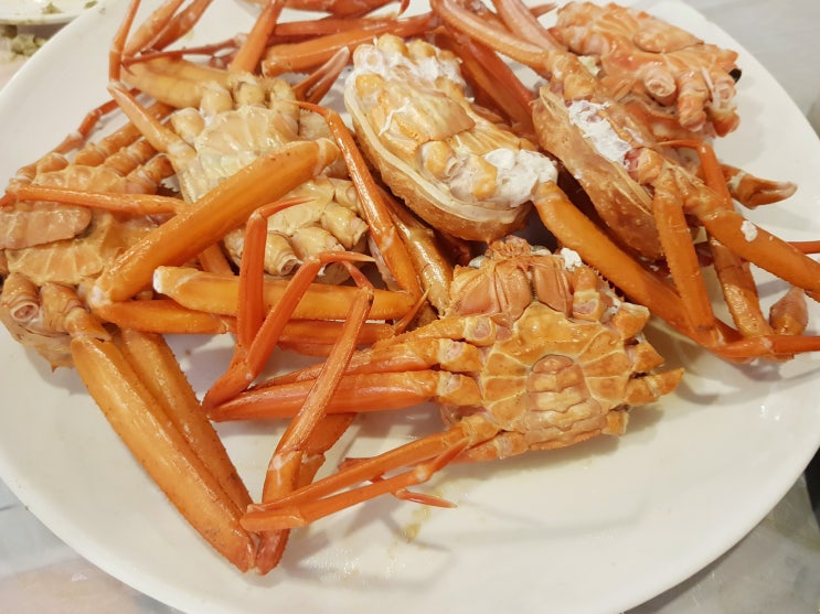  인천맛집: 계양구맛집 황제조개찜 붉은대게 무한리필