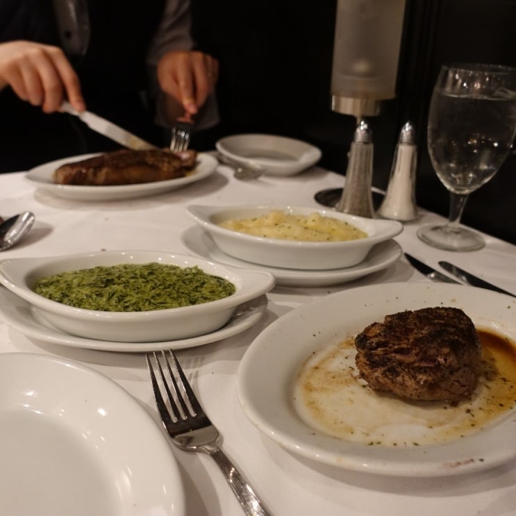  #190225 미국 동부 여행 6일차 - 뉴욕 레스토랑 위크 Ruth's Chris Steak House