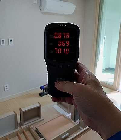  경기 고양시 삼송동일스위트 2차 새집증후군 개선시공