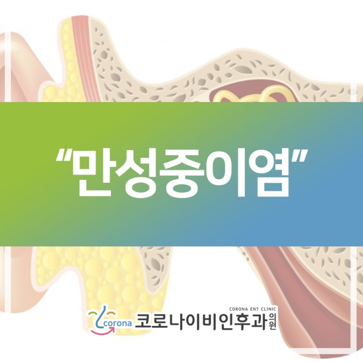  동탄이비인후과 코로나와 알아보는 만성중이염