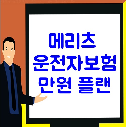  메리츠운전자보험 1만원에 준비하세요