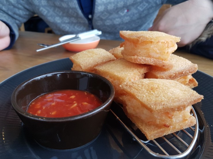  부산 힐튼 맛집 드디어 맛 본 멘보샤 이맛이지!