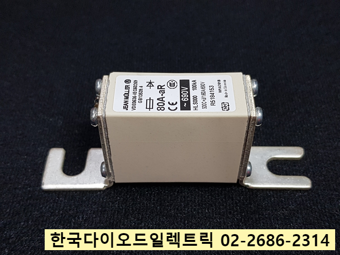 R5184153 특가 판매중 JEAN MULLER 80A-aR , VDE0636-IEC60269 ~690V 정품
