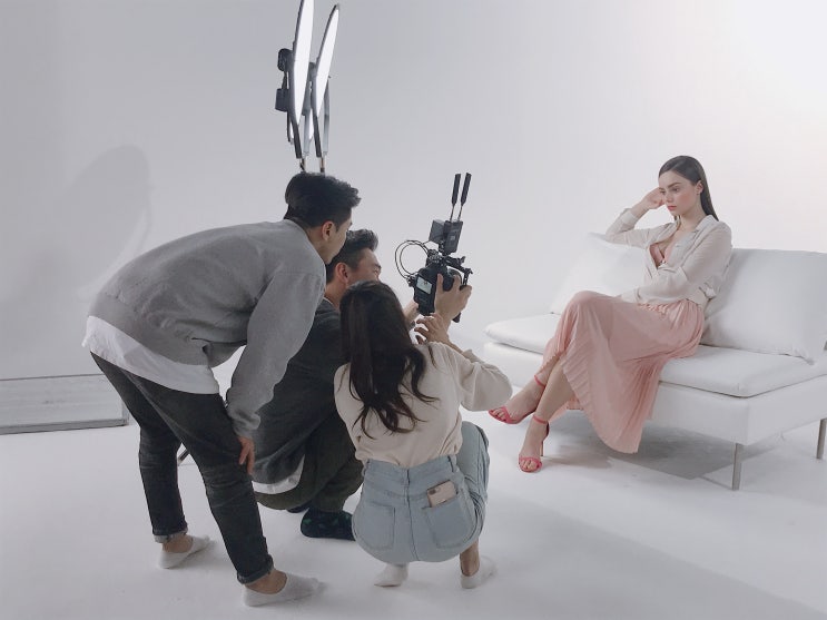 데코퓨어이너 촬영현장을 소개합니다 - 언더웨어,신세계홈쇼핑