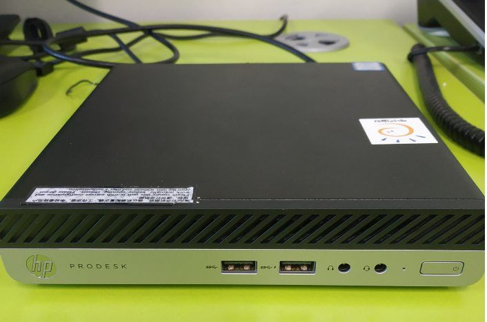 HP G4 400 Mini PC와 256G M.2 NVME SSD (PM-961)