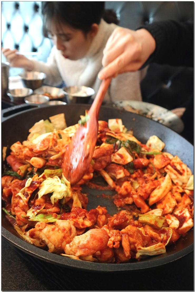  대전 궁동 맛집 팬텀팬닭갈비 무한리필 풀세트