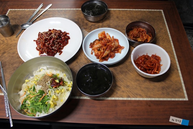 대전 중앙로 맛집 - 육회콩나물밥 선화콩나물밥식당