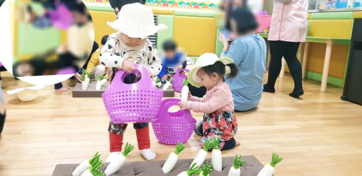  춘천 롯데마트 문화센터:베베쿡!무를 주세요~