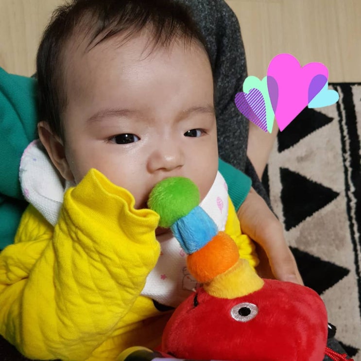  [육아일기] ~ D+94 산후우울증 극복중/주먹고기 촵촵/뒤집기 연습 돌입