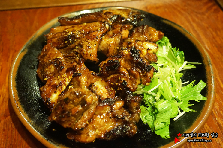  후쿠오카 술집, 갈비 안주가 맛있었던 곳!