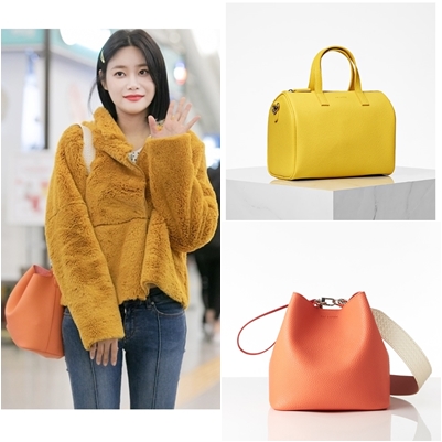  AOA 혜정 찬미 유나 공항패션 20대 여자가방