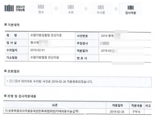  몰카(카메라등이용촬영죄) 재범 벌금형 약식기소 사례