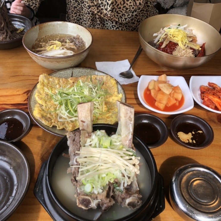  광안리 밥집 진주교방냉면 맛있는 점심 즐기고왔어요
