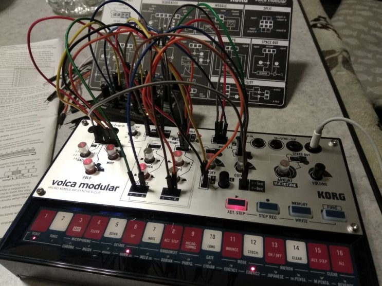 Volca Modular 1차 사용기!