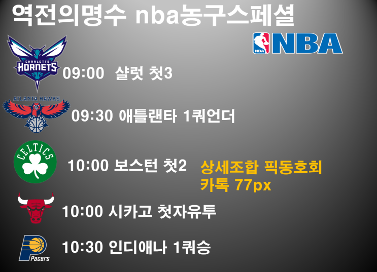  2월28일 농구픽분석 nba느바스페셜 토토프로토