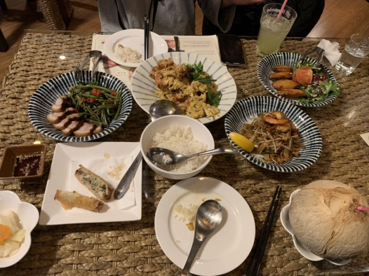 [을지로 태국전통음식]아한타이에서 태국 느낌 느껴봐요.