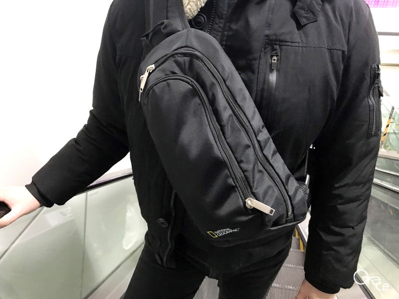 남자 슬링백 가방 내셔널지오그래픽 슬링백 남자선물로 추천!!