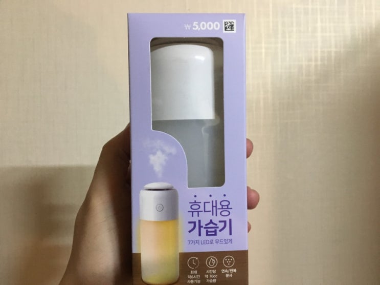 자취생 겨울 준비 다이소 가성비 가습기