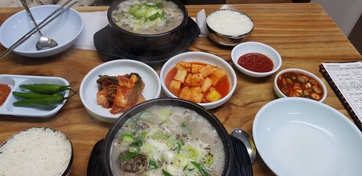  2019년 2월23일 토요일 일상  상록수역 시골순대국!맛집