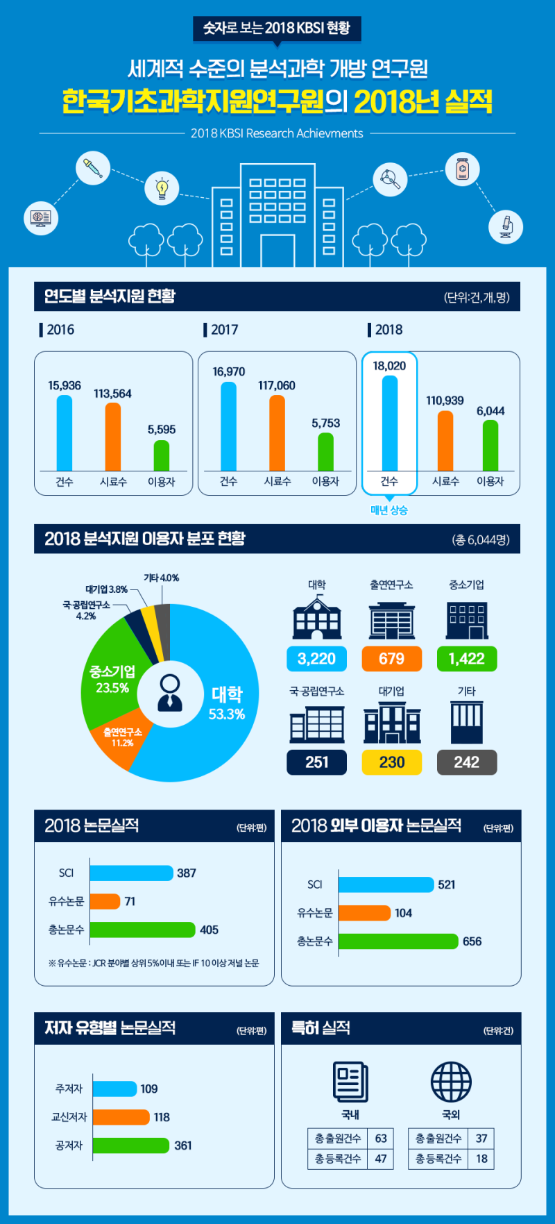 Infographic] 2018 KBSI Statistics at a Glance : Naver Blog