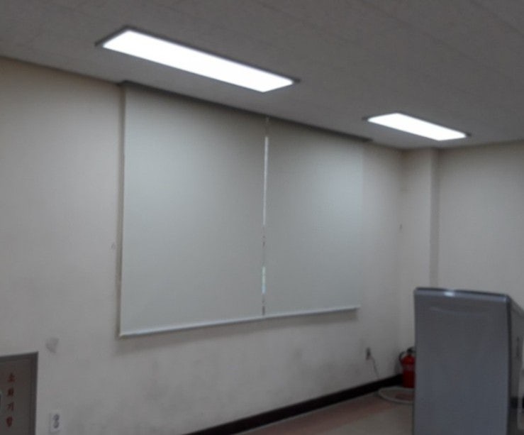 [양산백경원단] 학교 기숙사 암막방염롤스크린 블라인드 시공 커튼 시공 사진 117