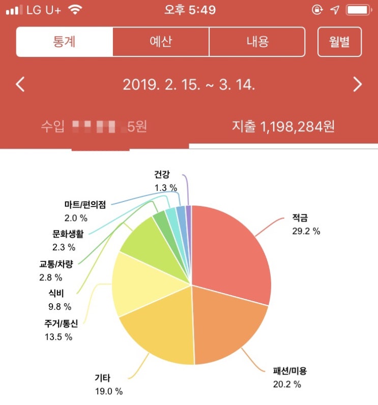  가계부 어플 추천 - 편한 가계부