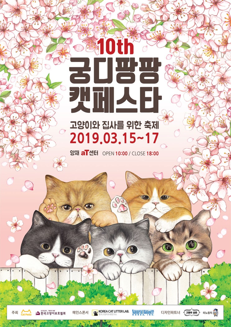  서울 양재 2019 궁디팡팡 캣페스타 고양이 반락회 축제 펫쇼 행사 3월 일정 캣페어